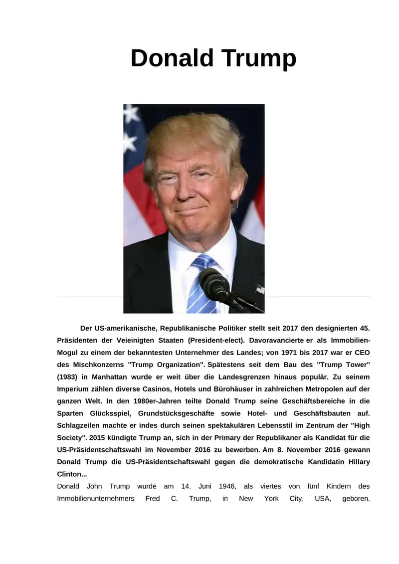 Donald Trump