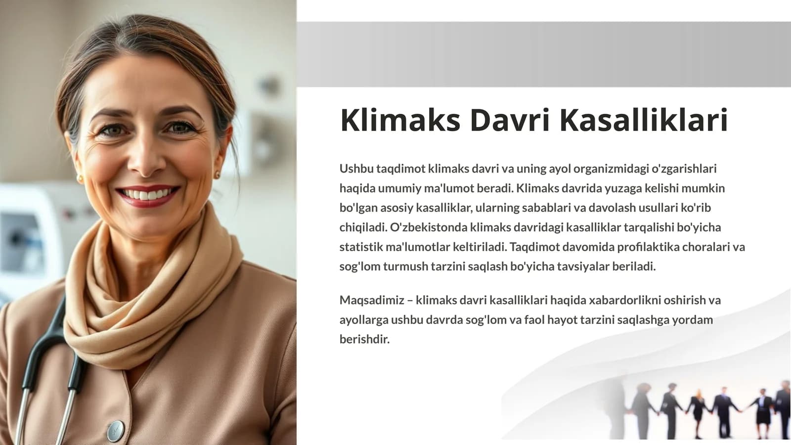 Klimaks Davri Kasalliklari