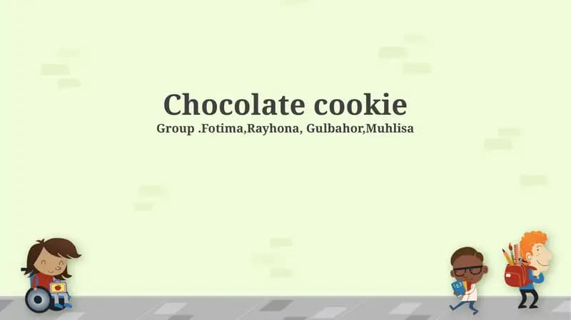 Chocolate cookie