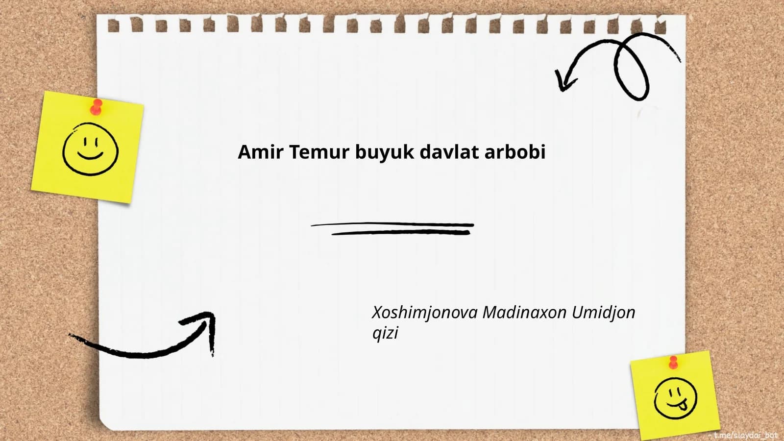 Amir Temur buyuk davlat arbobi