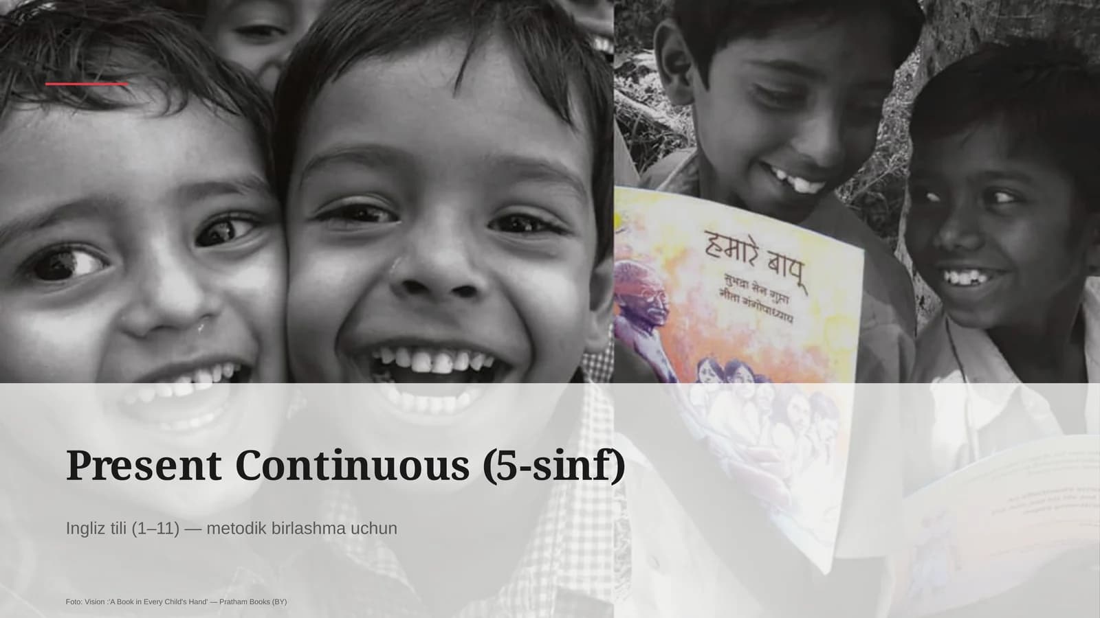 Present Continuous (5-sinf)