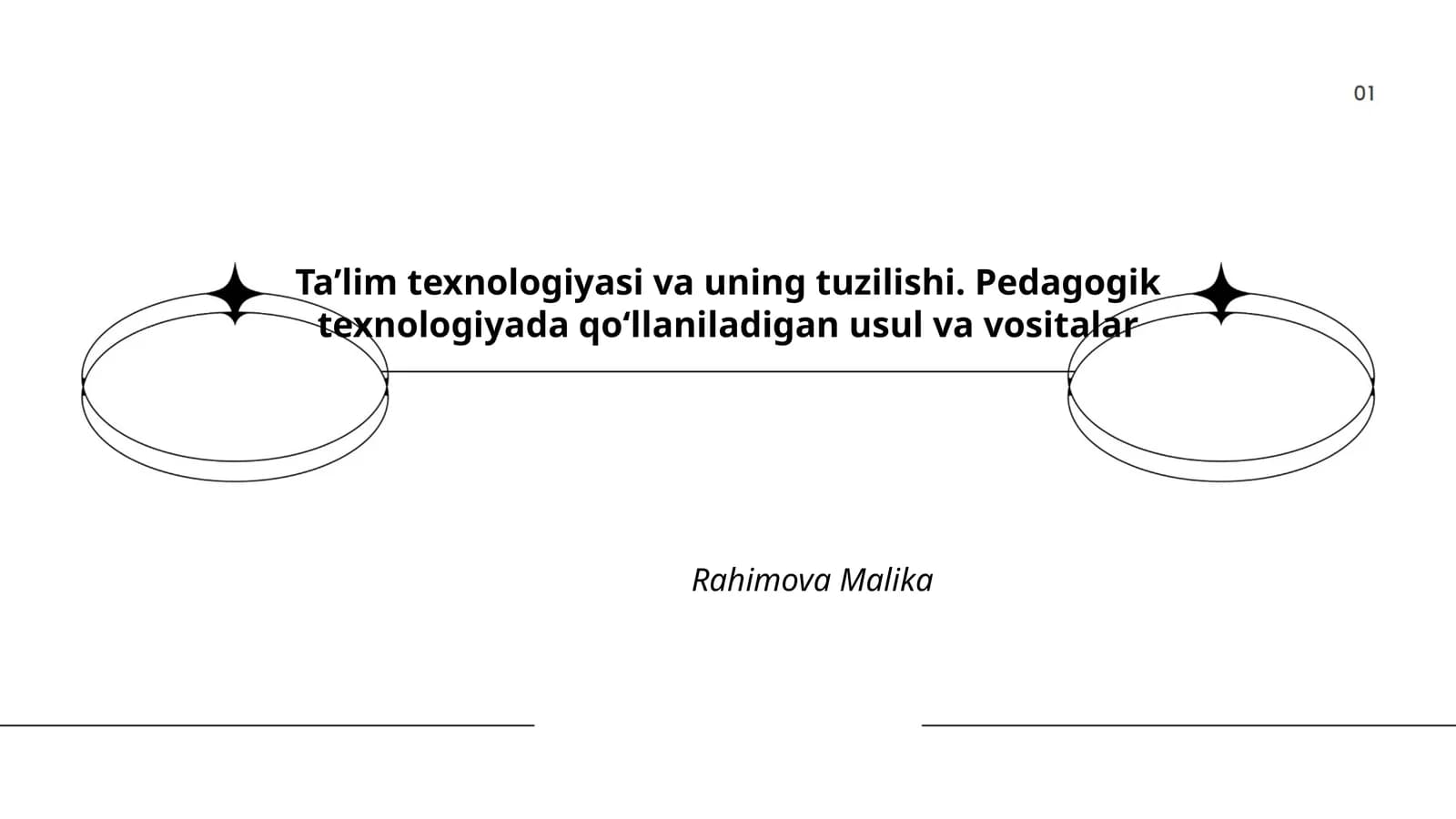Ta'lim texnologiyasi va uning tuzilishi