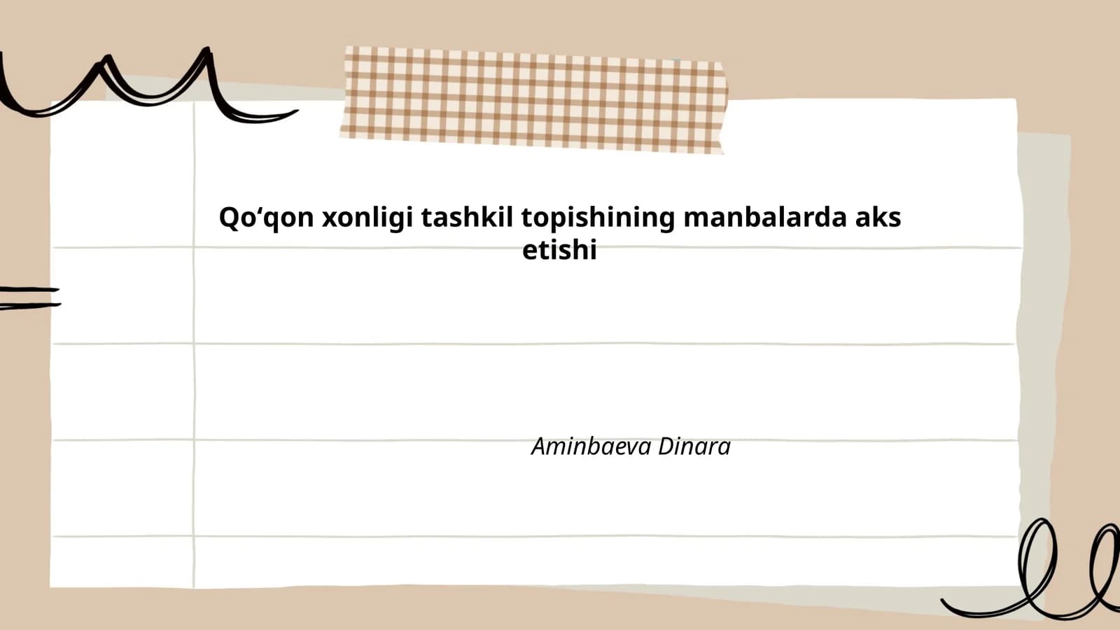 Qoʻqon xonligi tashkil topishining manbalarda aks etishi