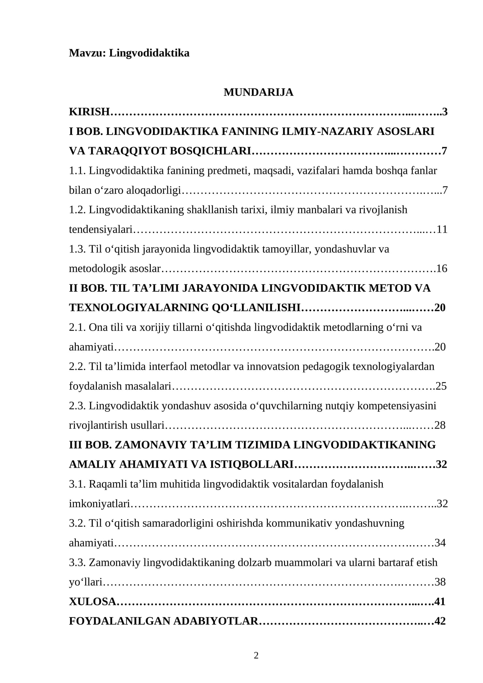 Lingvodidaktika   KURS ISHI