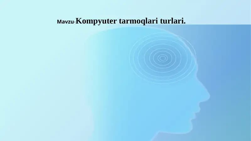Kompyutertarmoqlariturlari