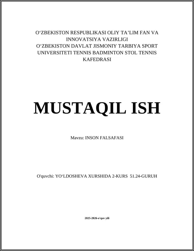 INSON FALSAFASI