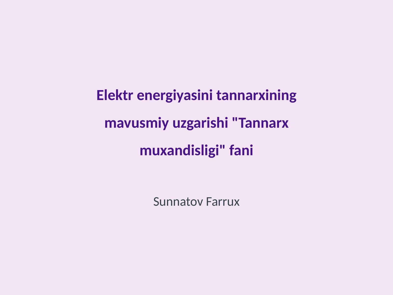 Tannarx muxandisligi