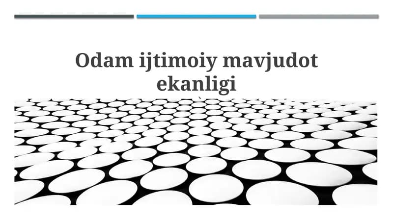 Ijtimoiy hayvon tushunchasi va mohiyati