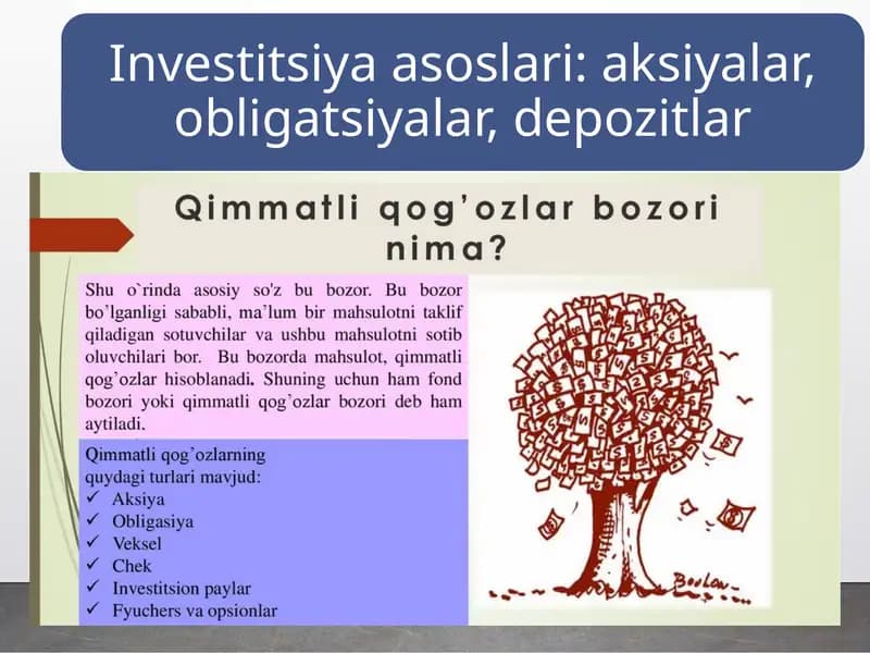 Qimmatli qogʻozlar