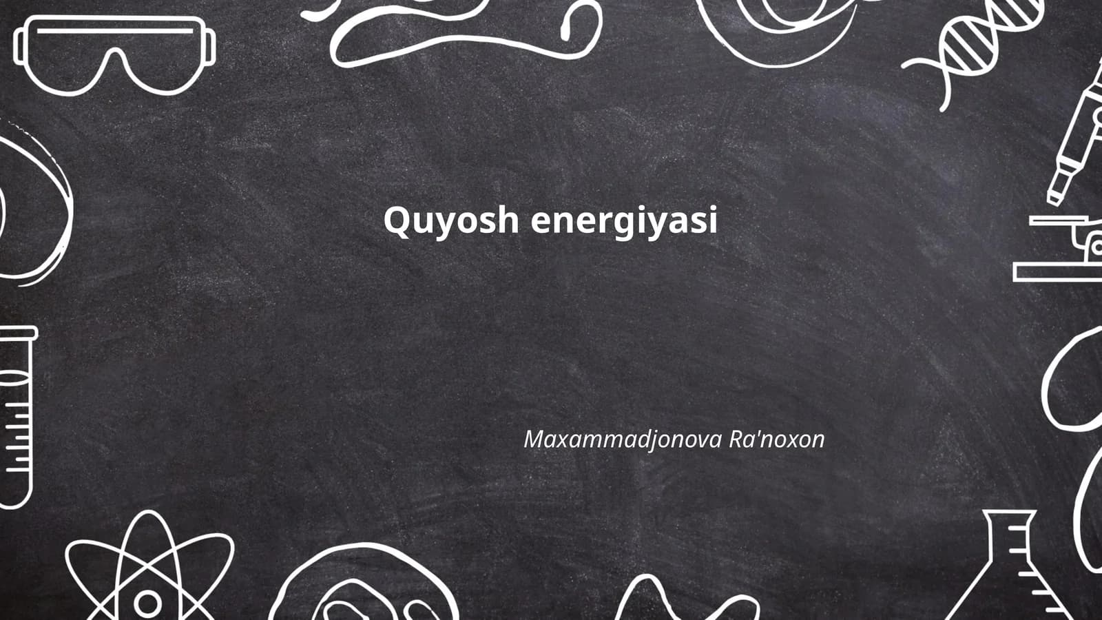 Quyosh energiyasi