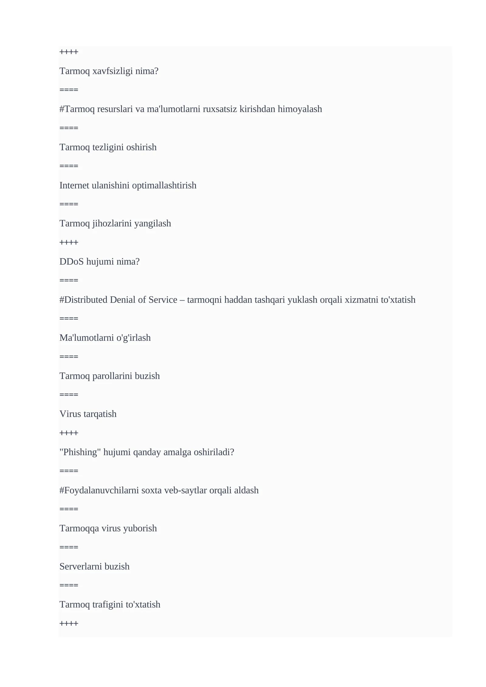 Malware deganda nima tushuniladi?