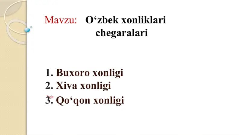 O‘zbekxonliklari