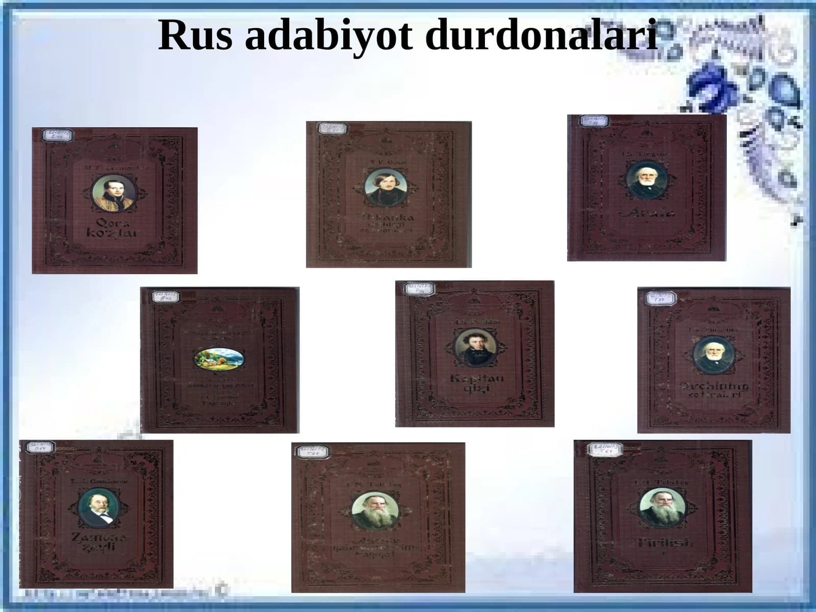 Rus adabiyot durdonalari