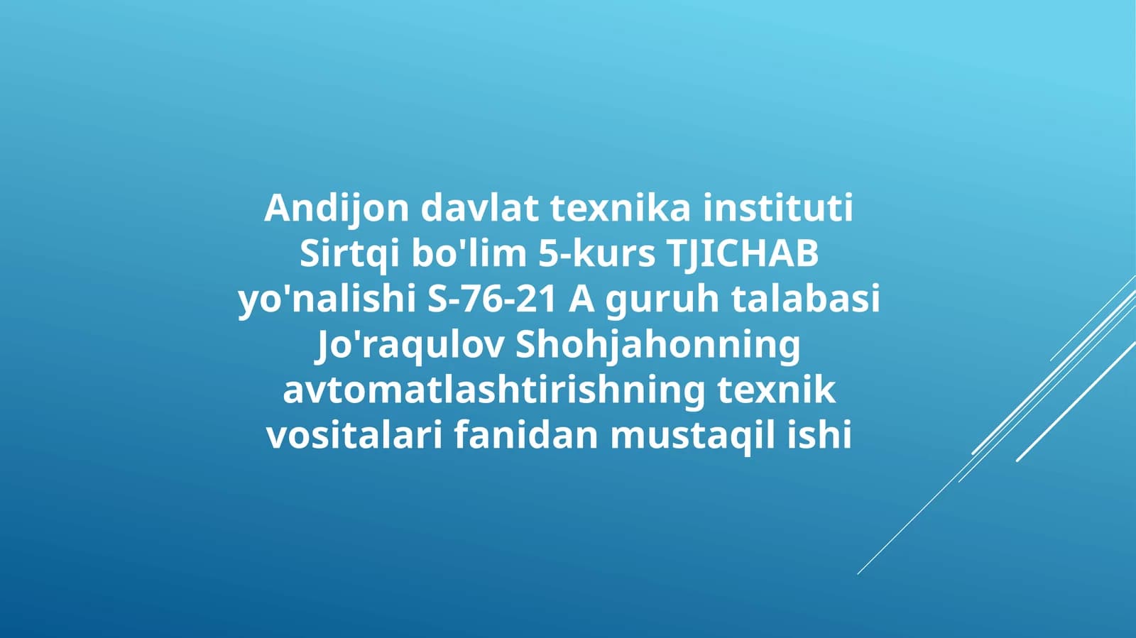 PUSKATELLAR VA KONTAKTORLAR