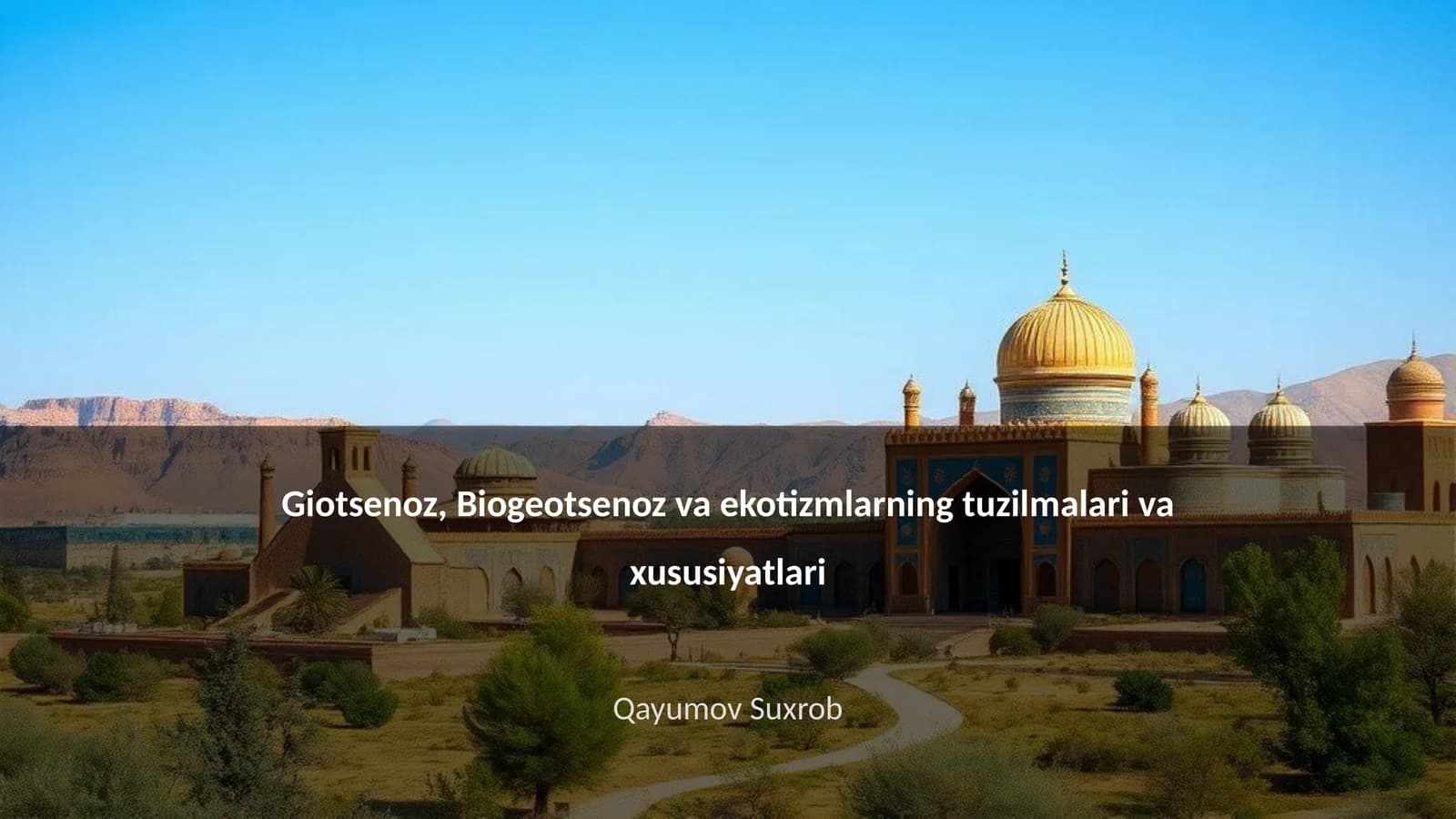 Giotsenoz, Biogeotsenoz va ekotizmlarning tuzilmalari va xususiyatlari