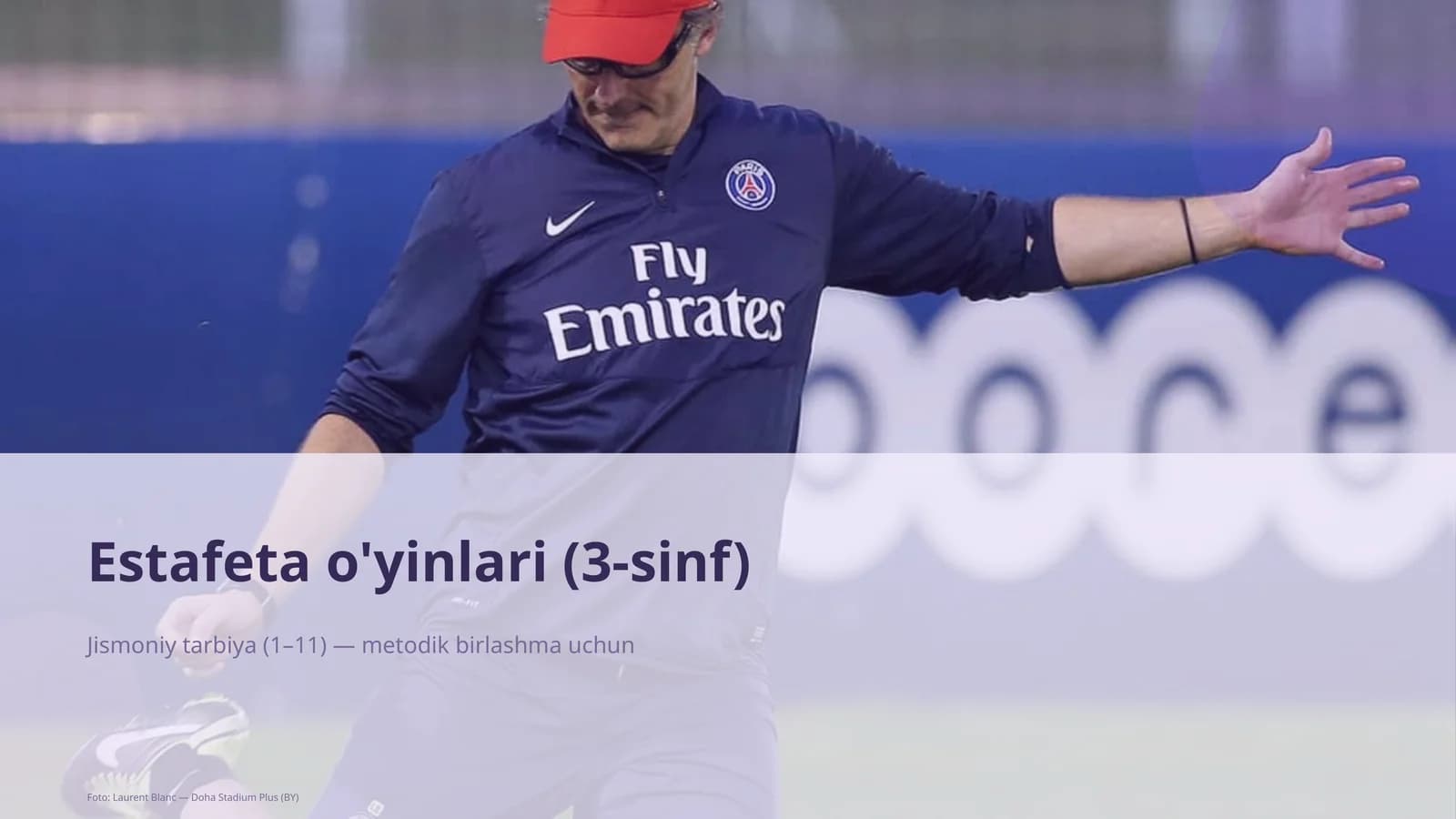Estafeta o'yinlari (3-sinf)