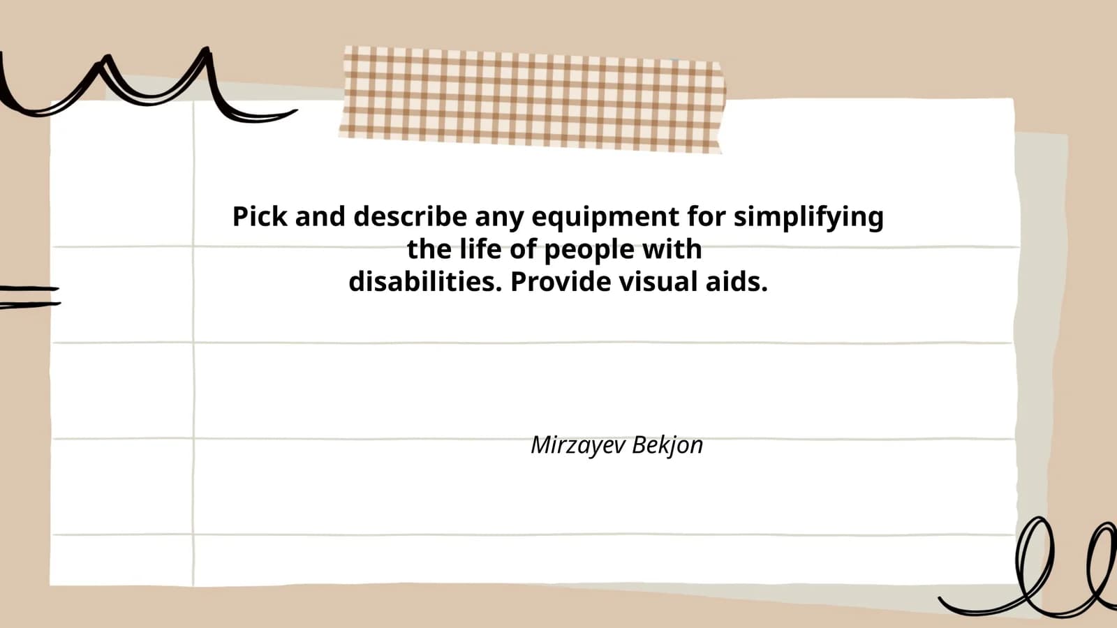 Adaptive Wheelchairs