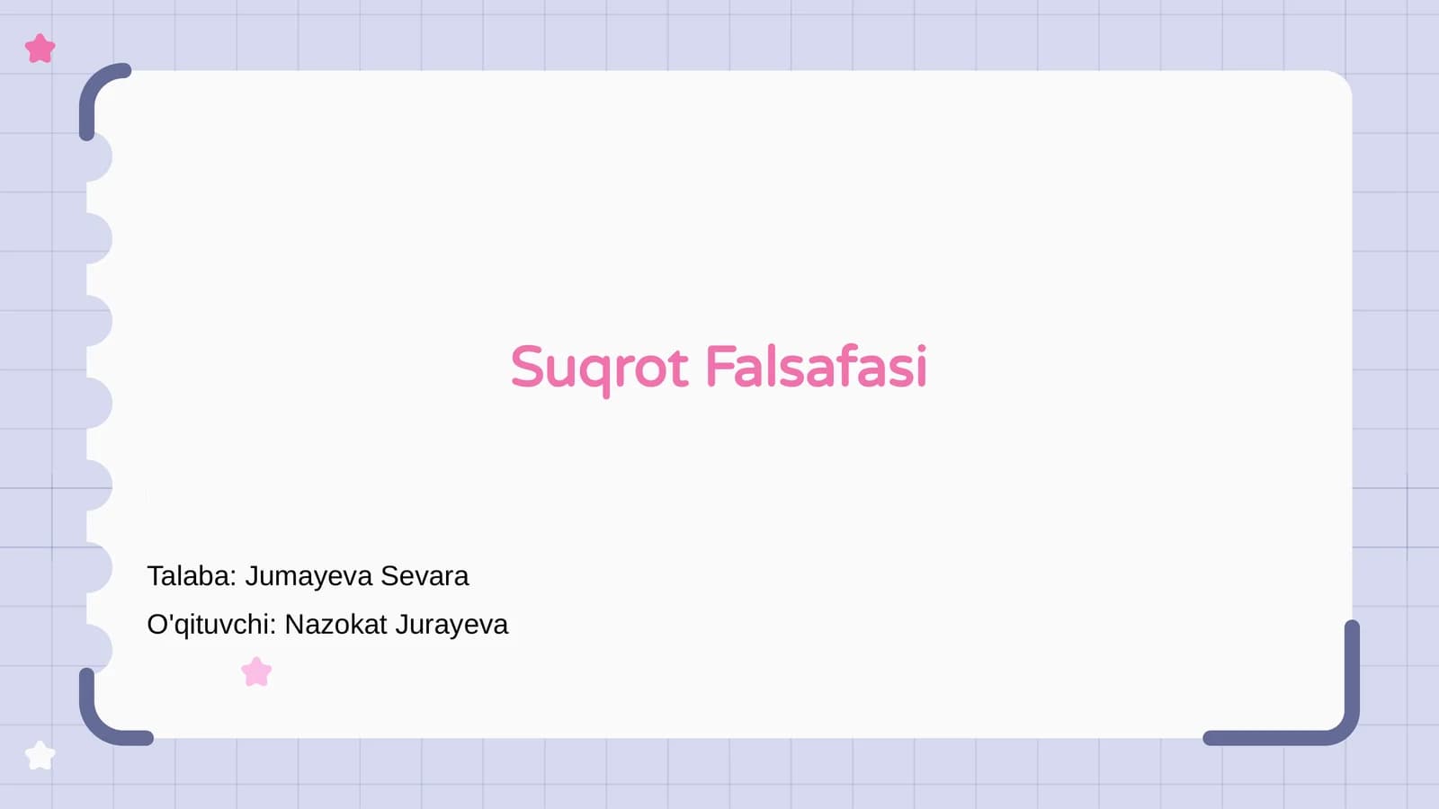 Suqrot Falsafasi