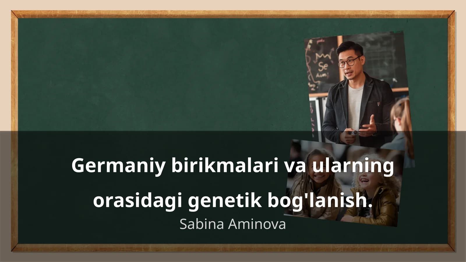Germaniy birikmalari va ularning orasidagi genetik bog'lanish