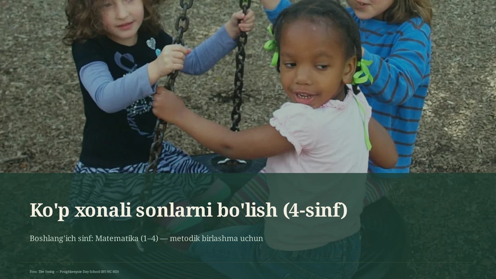 Ko'p xonali sonlarni bo'lish (4-sinf)