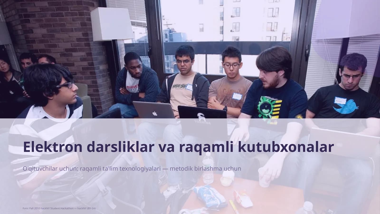 Elektron darsliklar va raqamli kutubxonalar