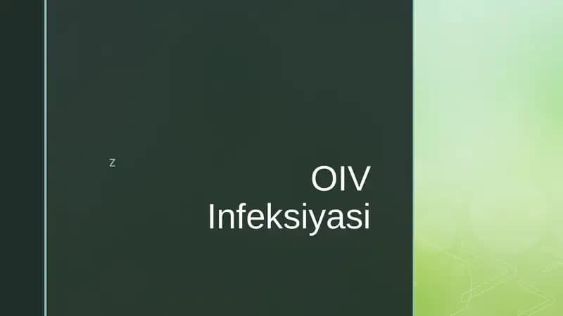 OIV Infeksiyasi