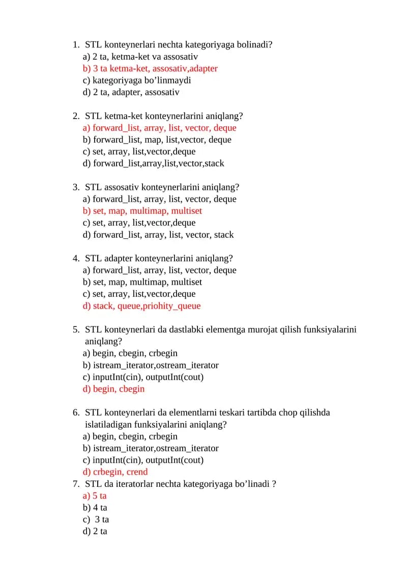 STL konteynerlari
