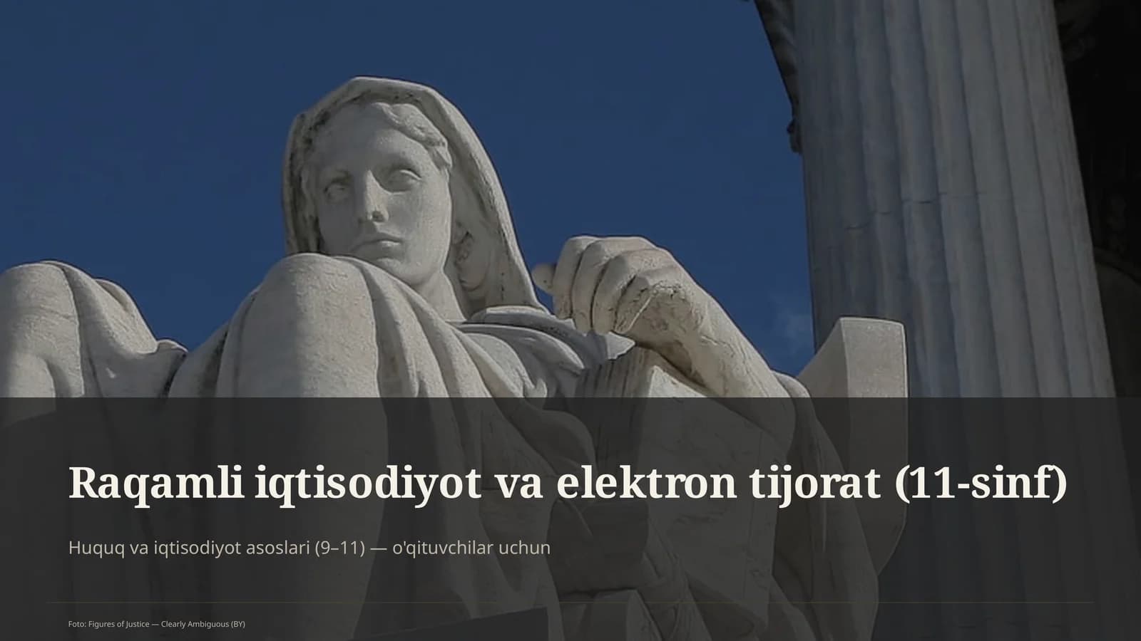 Raqamli iqtisodiyot va elektron tijorat (11-sinf)
