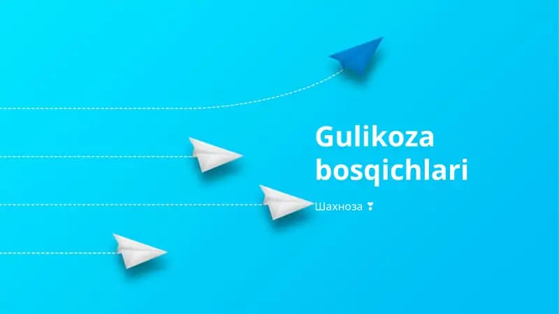 Gulikoza bosqichlari
