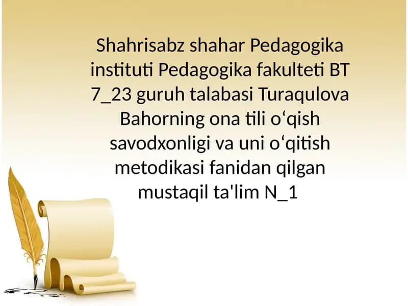 Milliy va adabiy til