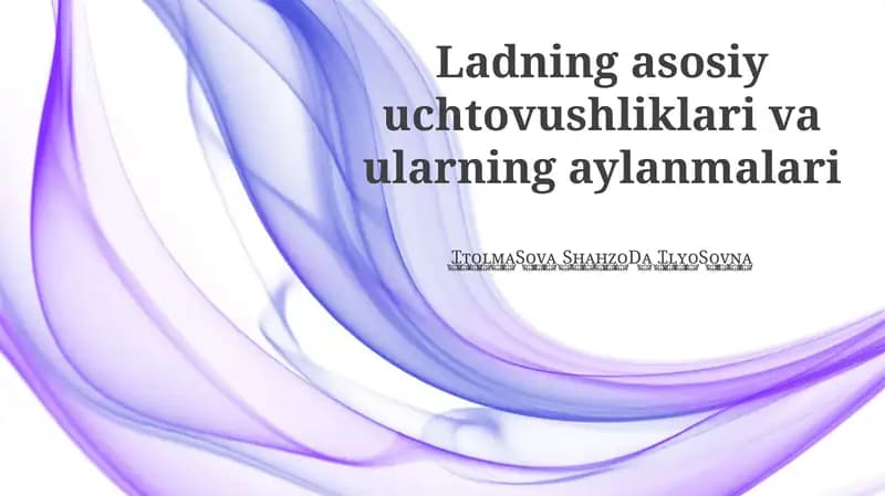 Inventarni boshqarish maqsadlari va ko'rsatkichlari