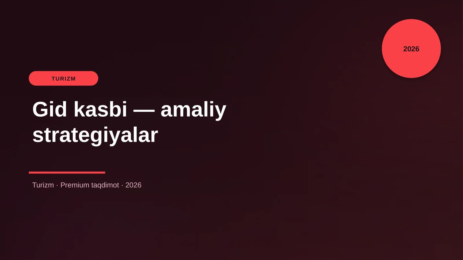 Gid kasbi — amaliy strategiyalar