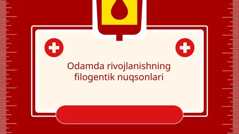 Odamda rivojlanishning filogentik nuqsonlari
