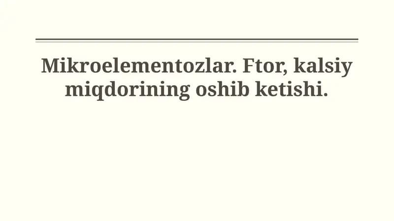 Mikroelementozlar