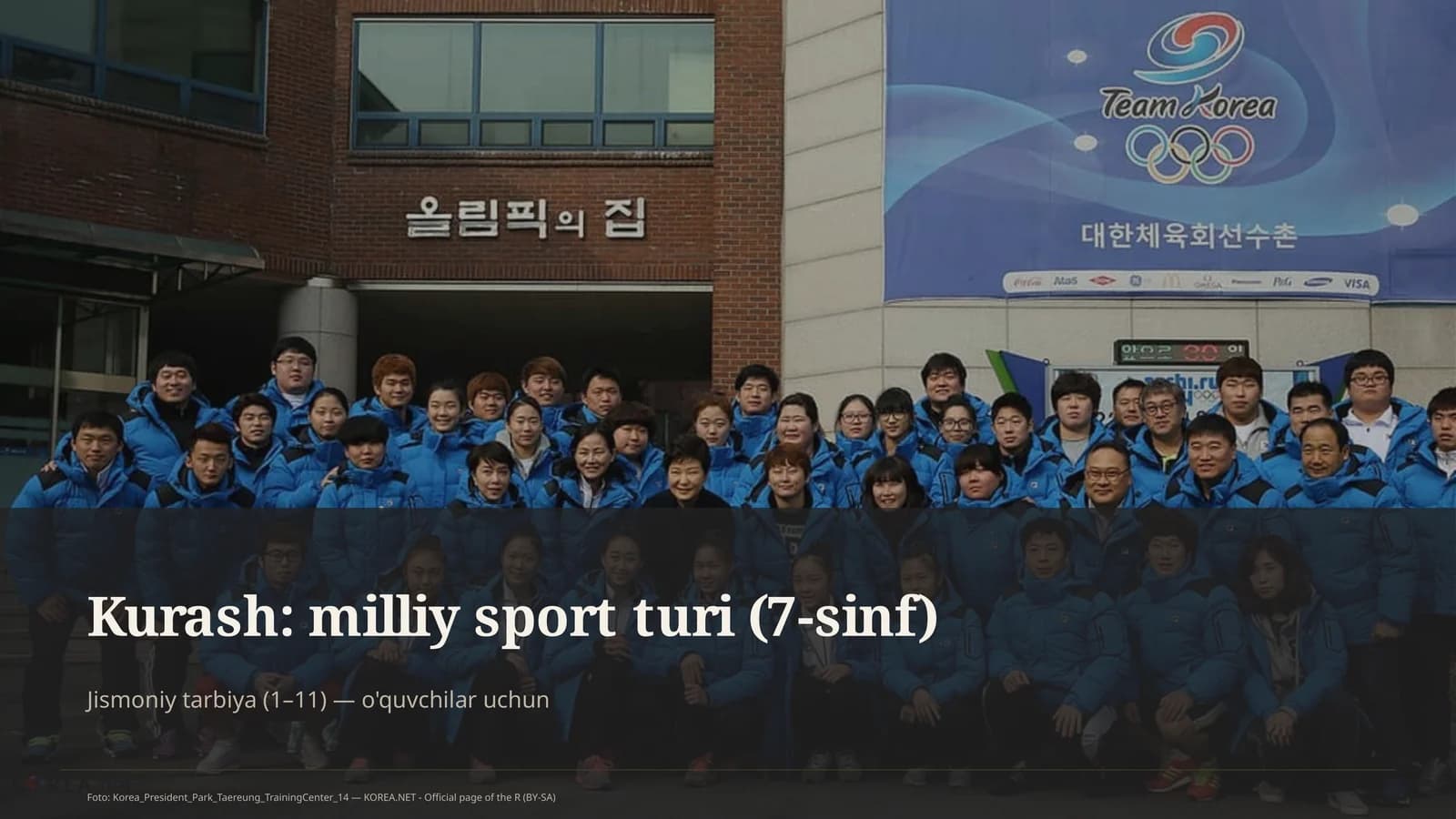 Kurash: milliy sport turi (7-sinf)