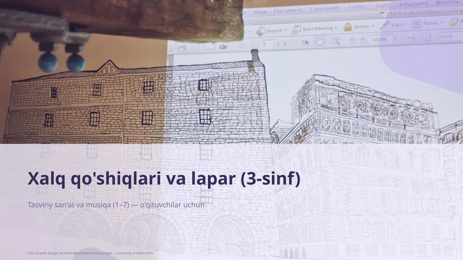Xalq qo'shiqlari va lapar (3-sinf)