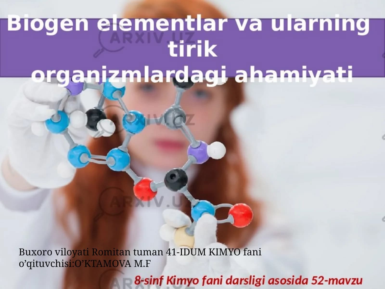 Biogen elementlar
