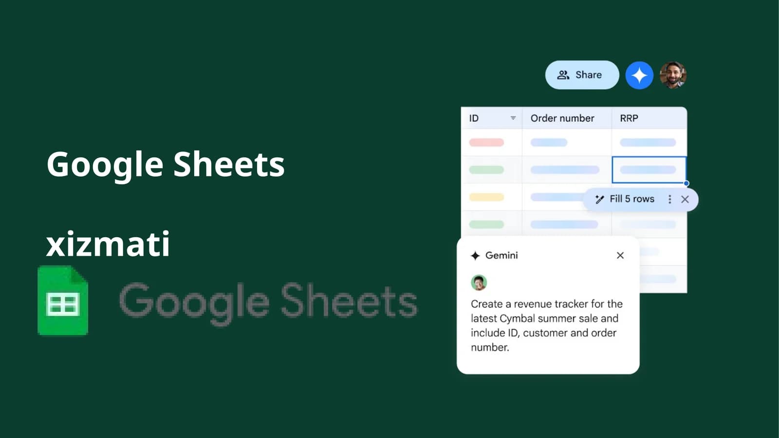 Google Sheets xizmati