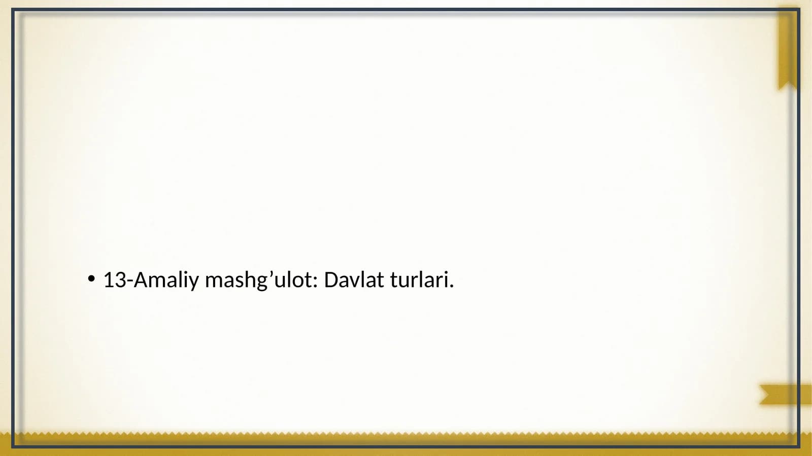Davlat turlari