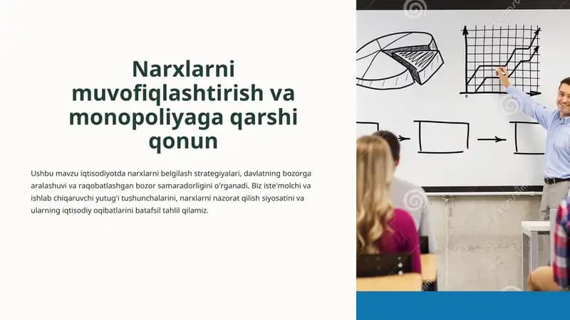 Narxlarni muvofiqlashtirish va monopoliyaga qarshi qonun