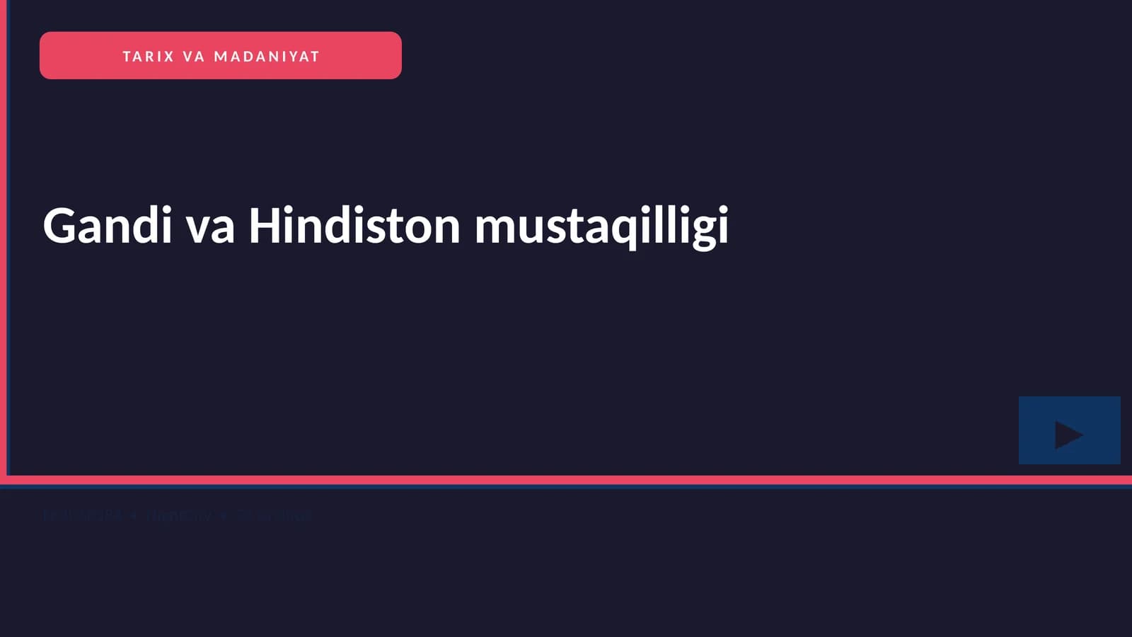 Gandi va Hindiston mustaqilligi