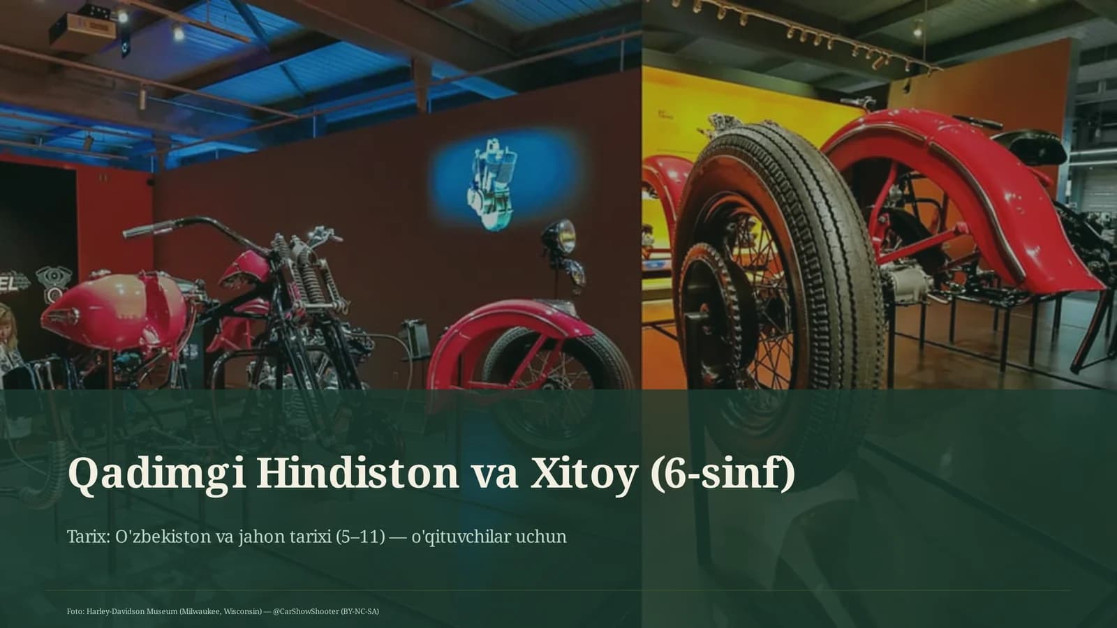 Qadimgi Hindiston va Xitoy (6-sinf)