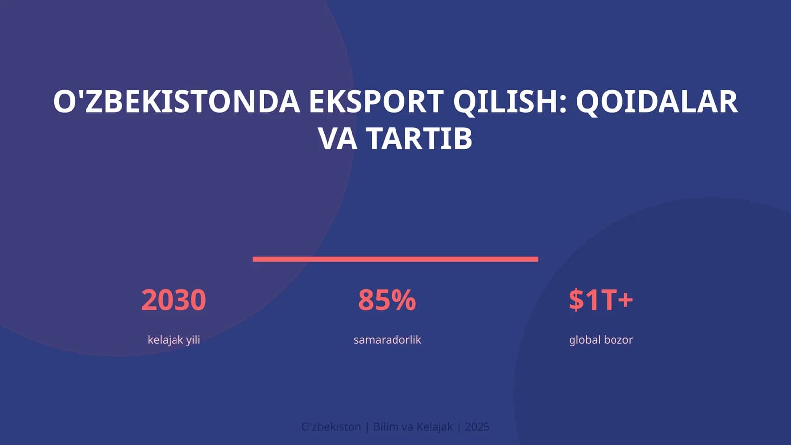 O'zbekistonda eksport qilish: qoidalar va tartib