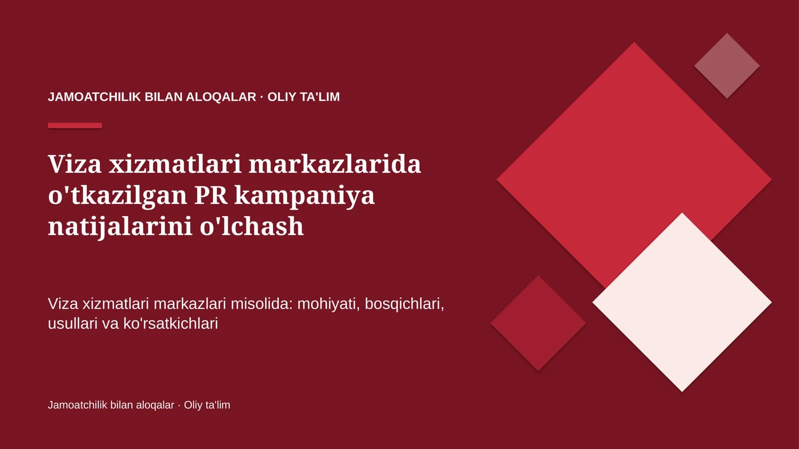viza xizmatlari markazlarida o'tkazilgan pr kampaniya natijalarini o'lchash 3678