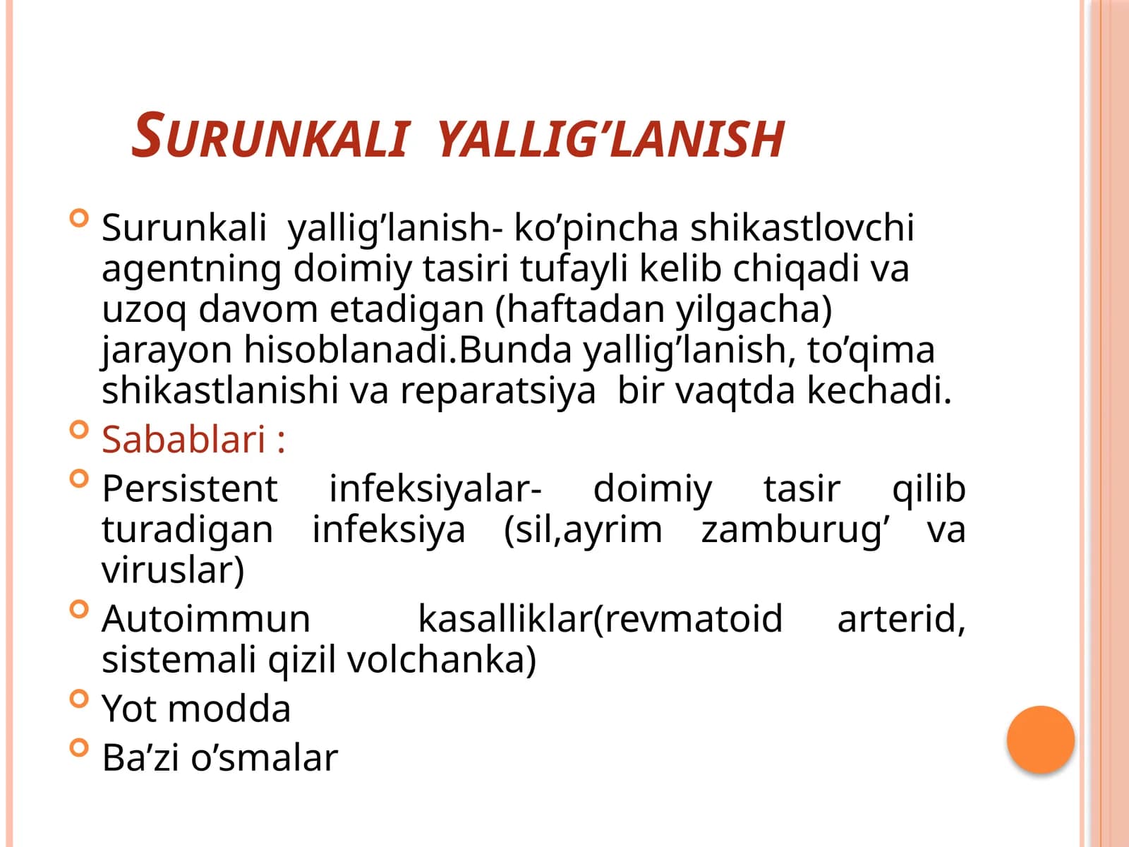 Surunkaliyallig’lanish