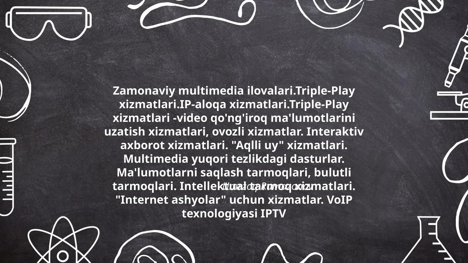 Zamonaviy multimedia ilovalari