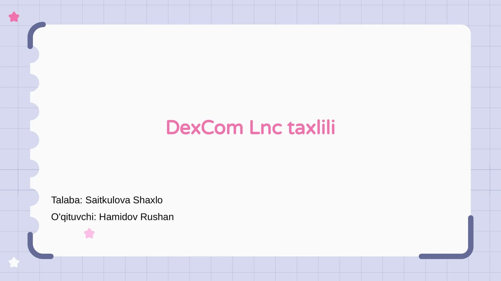DexCom Lnc