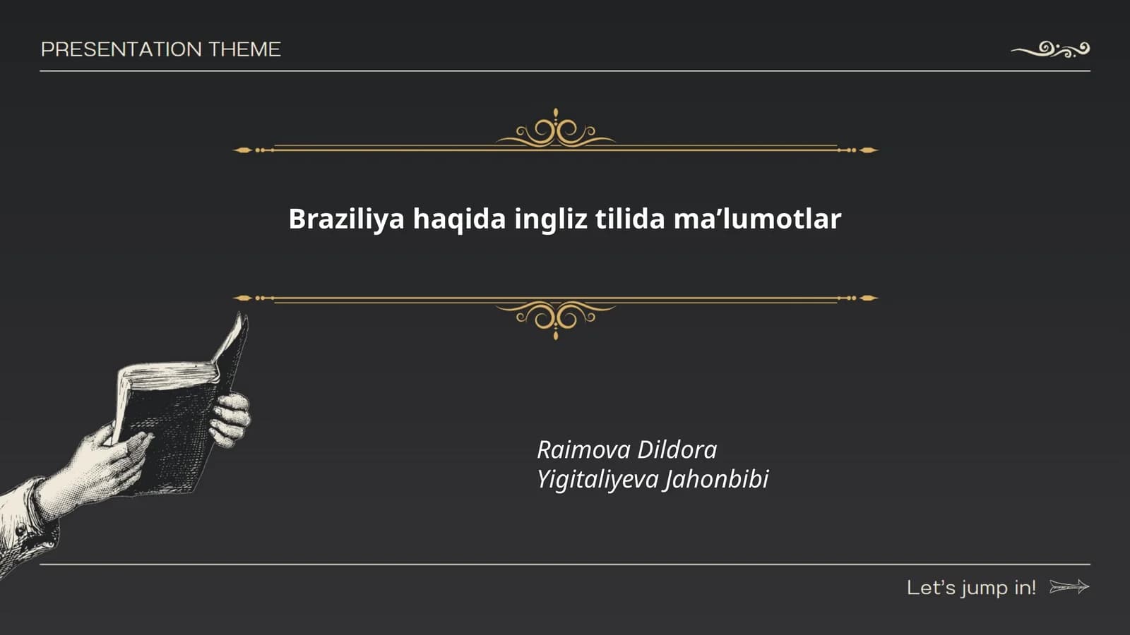 Braziliya haqida ingliz tilida maʼlumotlar