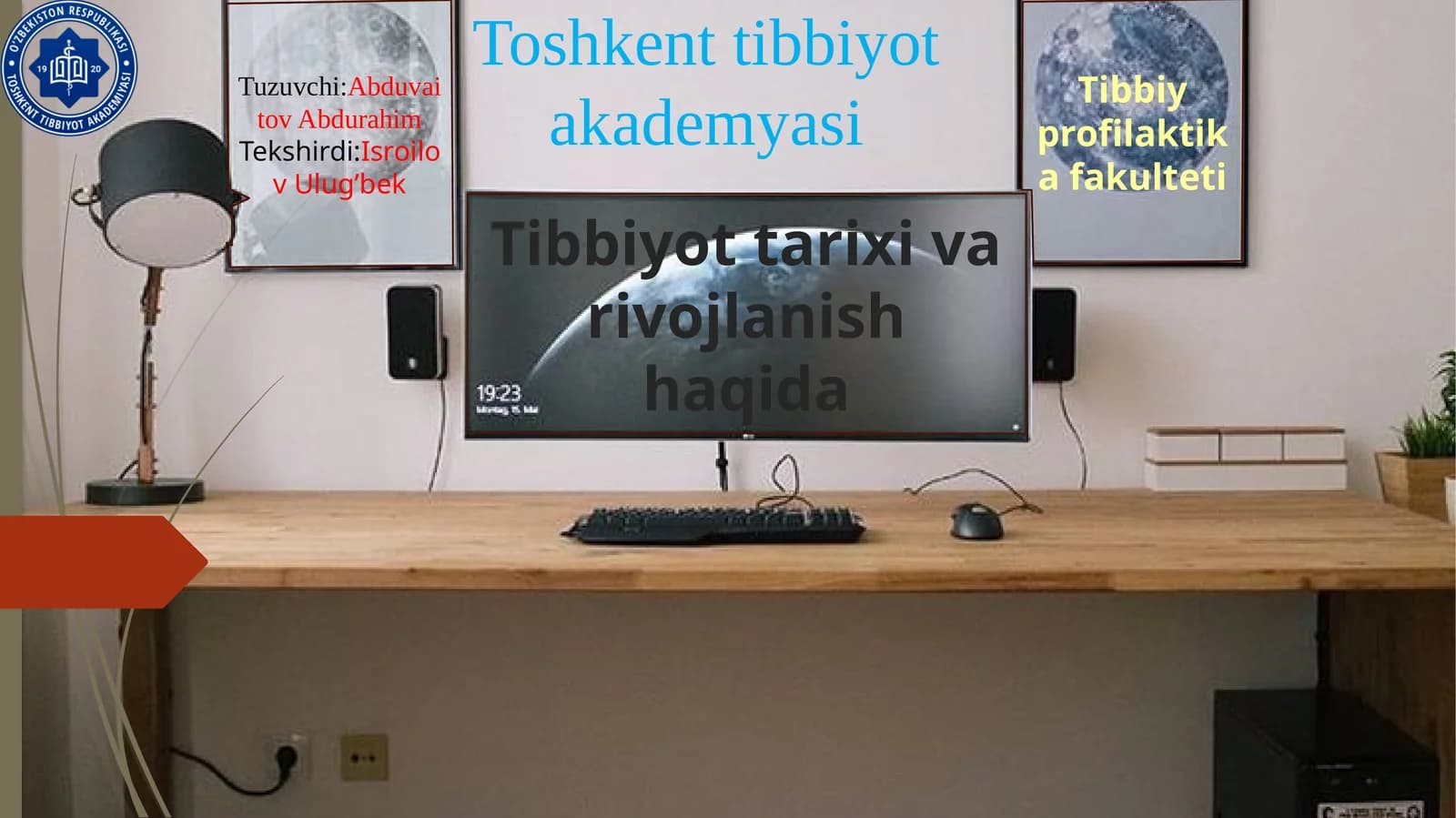 Tibbiyot tarixi va rivojlanish haqida