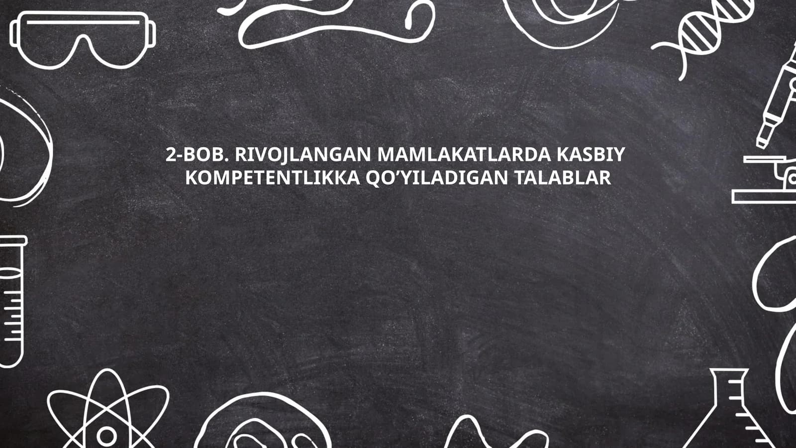Kasbiy kompetentlikning rivoji